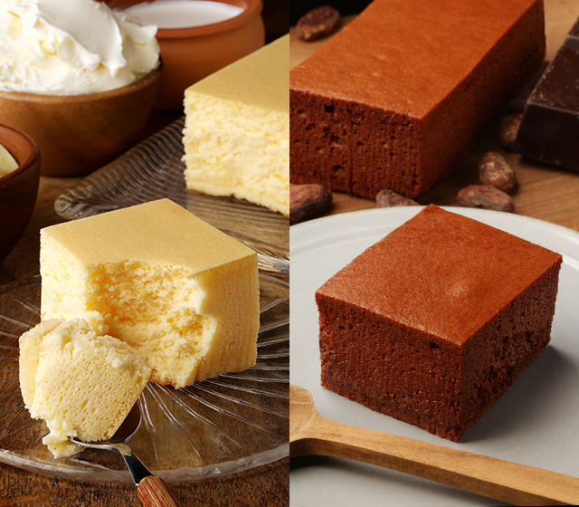 Gateau au Fromage et Gateau au Chocolat 幻のチーズケーキと幻のガトーショコラ