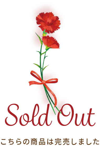 SOLD OUT こちらの商品は完売しました