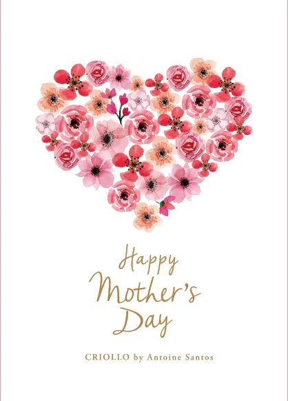 母の日カード（別売）のイメージ