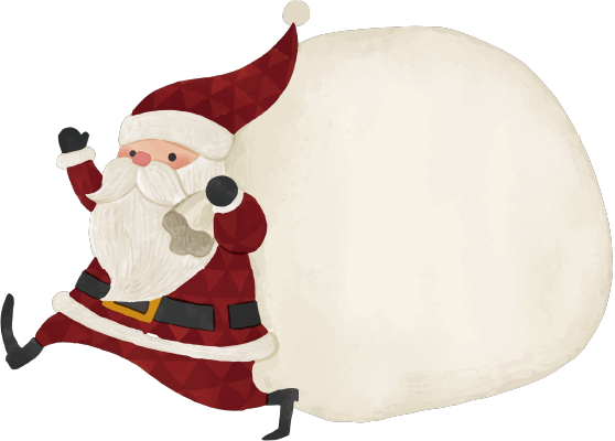 santaのイラスト