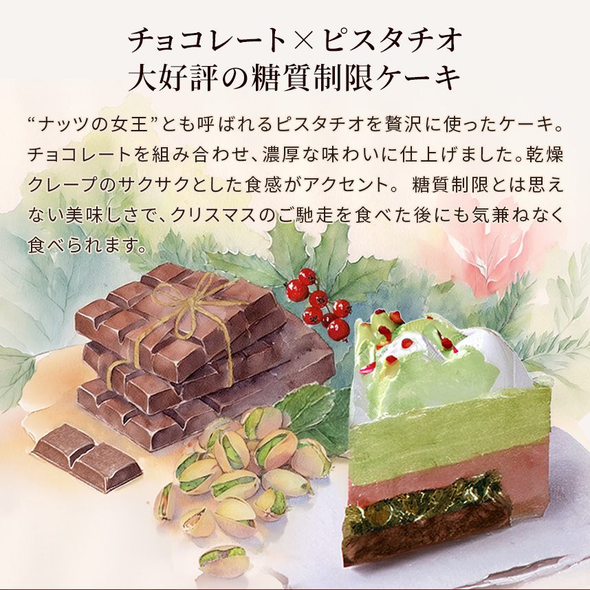 クリオロのクリスマスケーキ