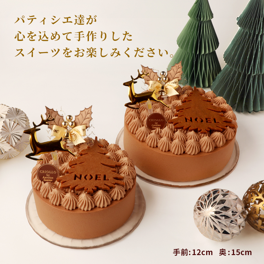 クリオロのクリスマスケーキ