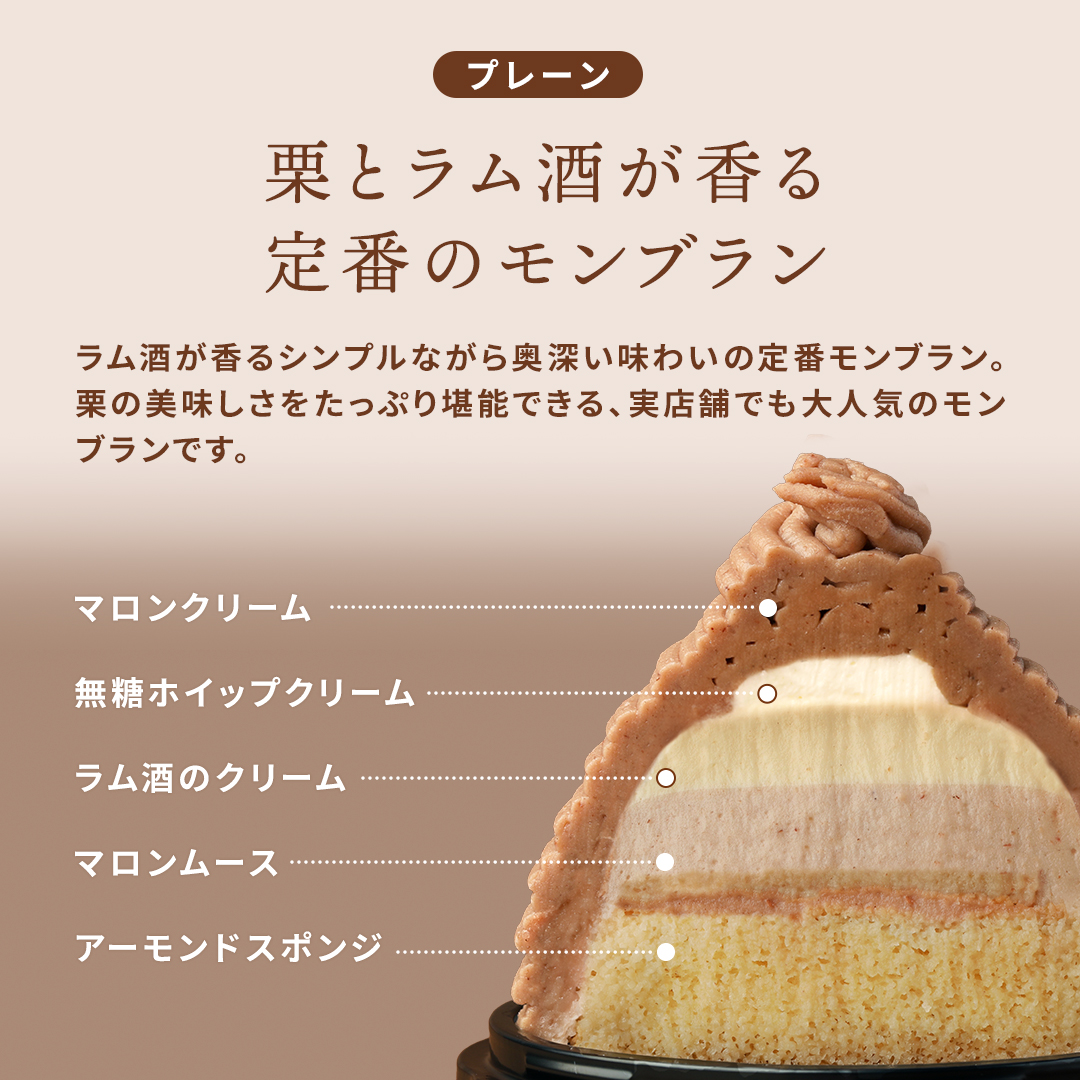 モンブラン4個セット
