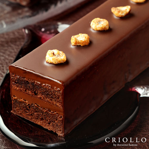 濃厚なチョコレートとキャラメルのケーキ トレゾー キャラメル クリオロ