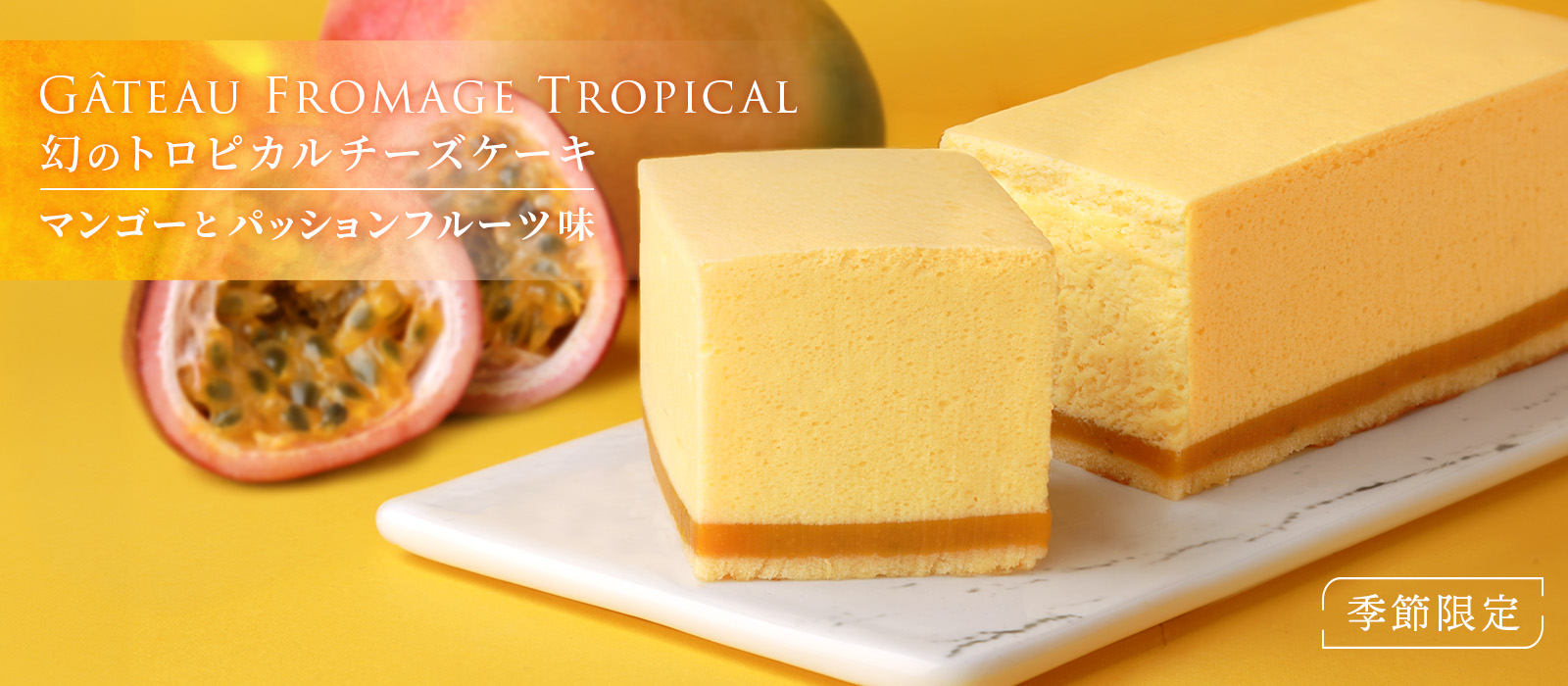 幻のトロピカルチーズケーキ