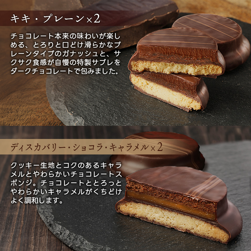 ディスカバリー・キキ 4種8個セット