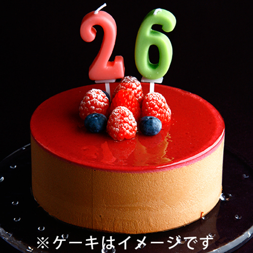 数字キャンドル