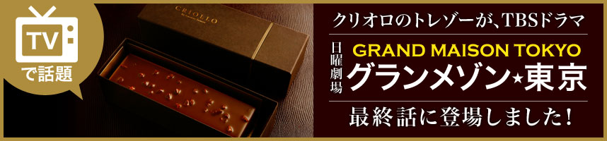 濃厚なチョコレートとキャラメルのケーキ『トレゾー・キャラメル』｜クリオロ